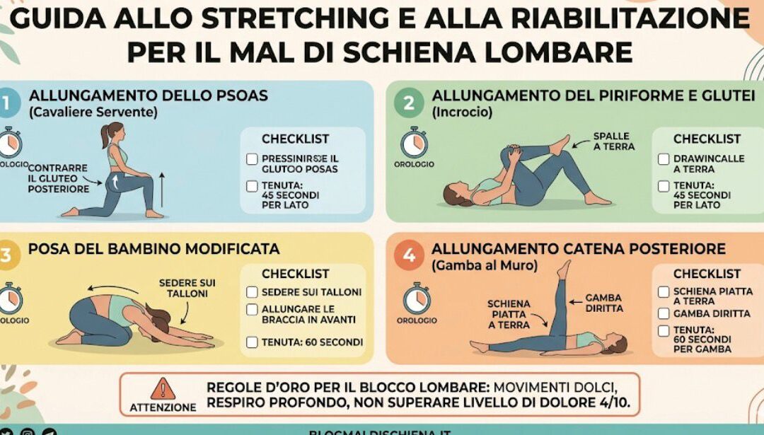 COSA FARE SE HO LA SCHIENA BLOCCATA?